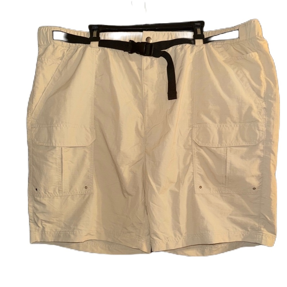 NWT Croft & Barrow Men's Quick Dry Beige Cargo Shorts Size XXL